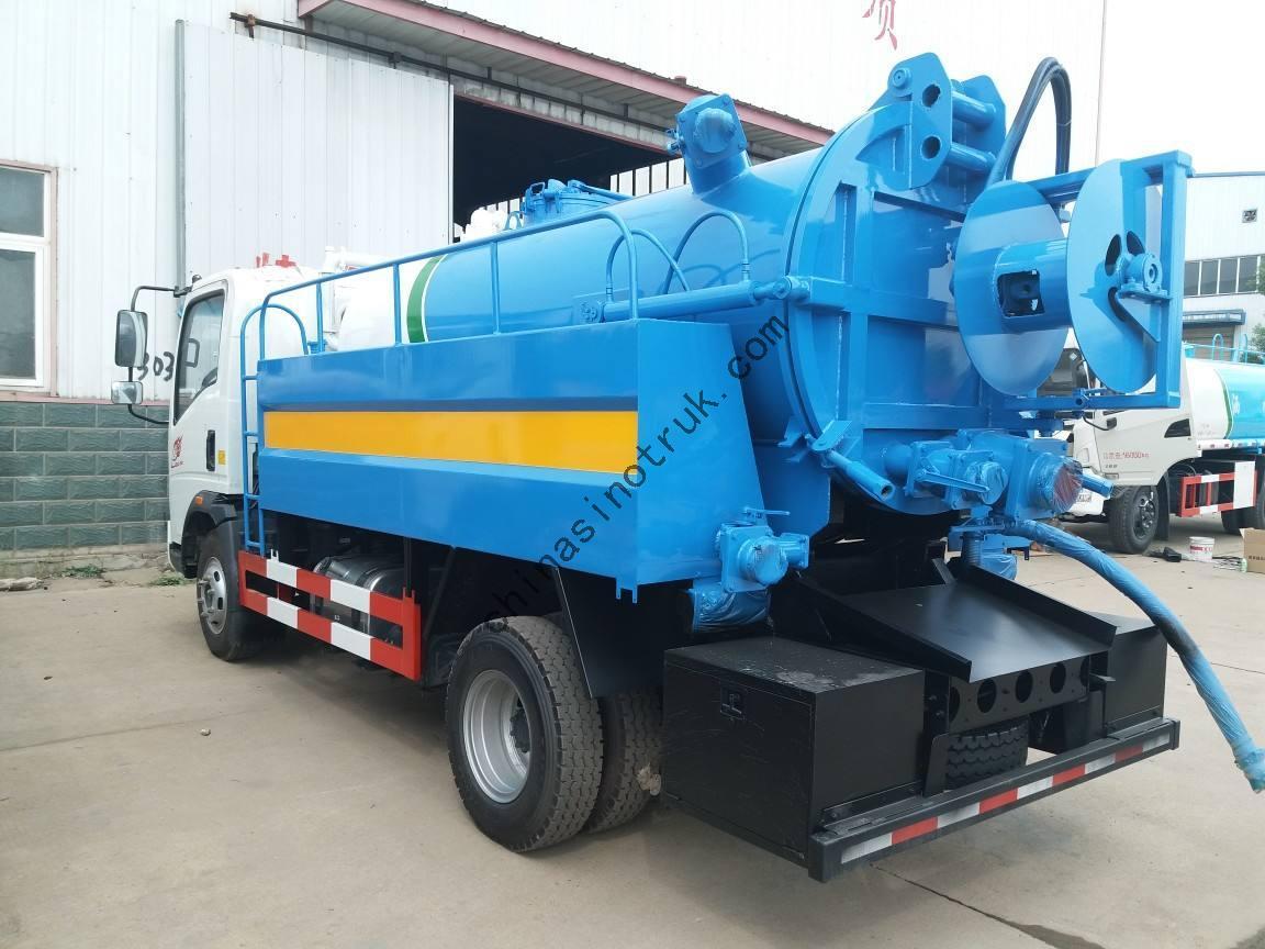 HOWO T5G Vacuum and Jetting Truck