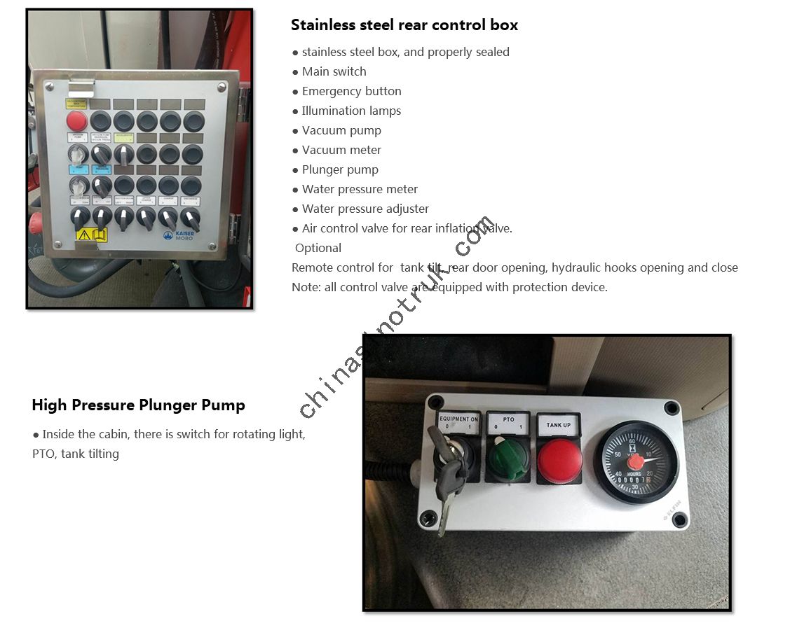 HOWO T5G Vacuum and Jetting Truck